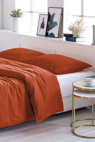 satin bed linen plain