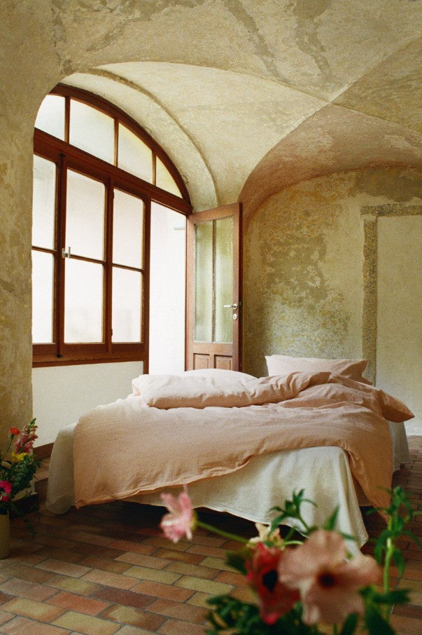 Organic Seersucker Bed Linen Kemeri