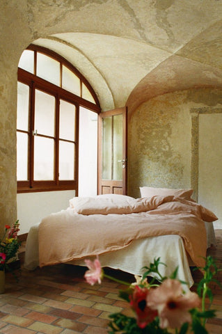 Organic Seersucker Bed Linen Kemeri