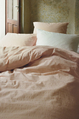 Organic Seersucker Bed Linen Kemeri
