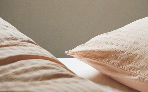 Organic Seersucker Bed Linen Kemeri