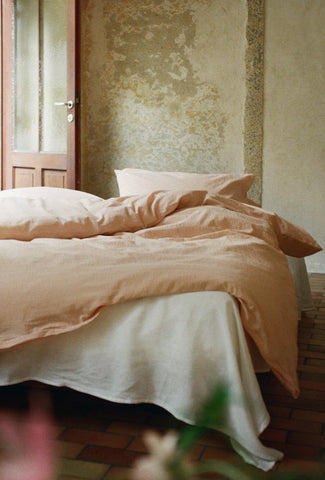 Organic Seersucker Bed Linen Kemeri