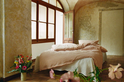 Organic Seersucker Bed Linen Kemeri