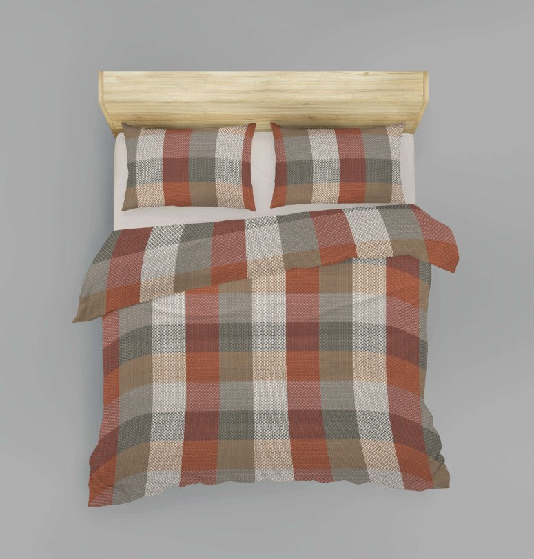 Linge de lit en flanelle Flurin