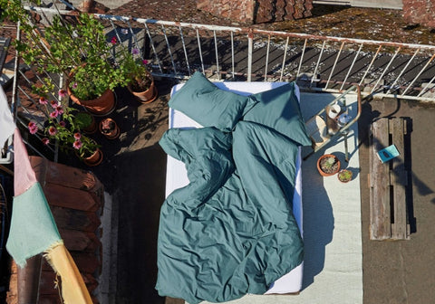 Linge de lit en coton bio Louise