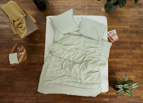 Linge de lit en coton bio Louise