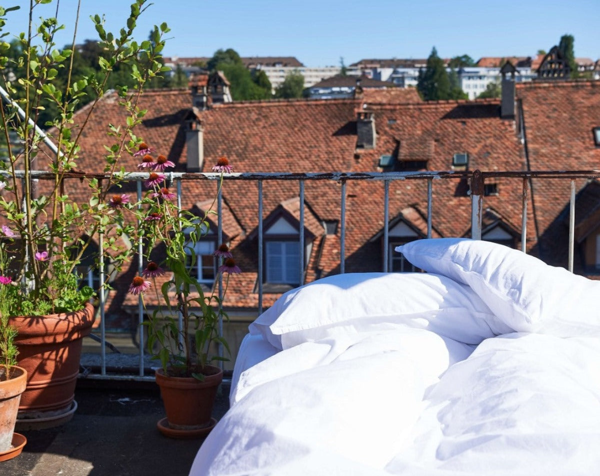 Linge de lit en coton bio Louise