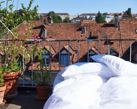 Linge de lit en coton bio Louise
