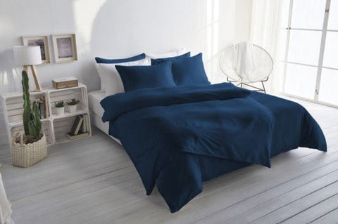 Satin-Bettwäsche Set Uni