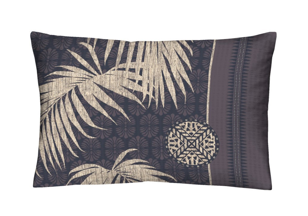 Linge de lit seersucker renforcé palmiers