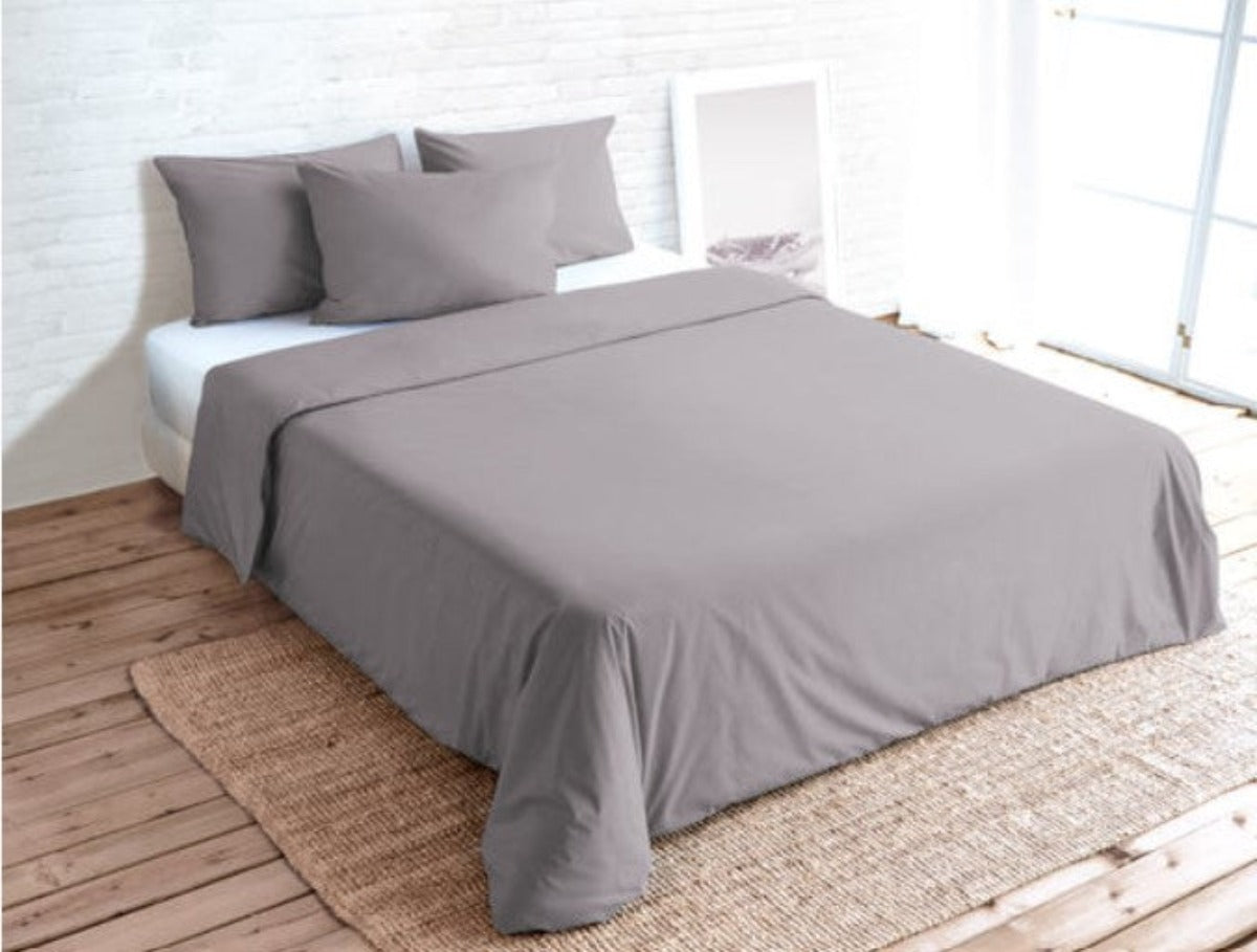 Linge de lit percale uni