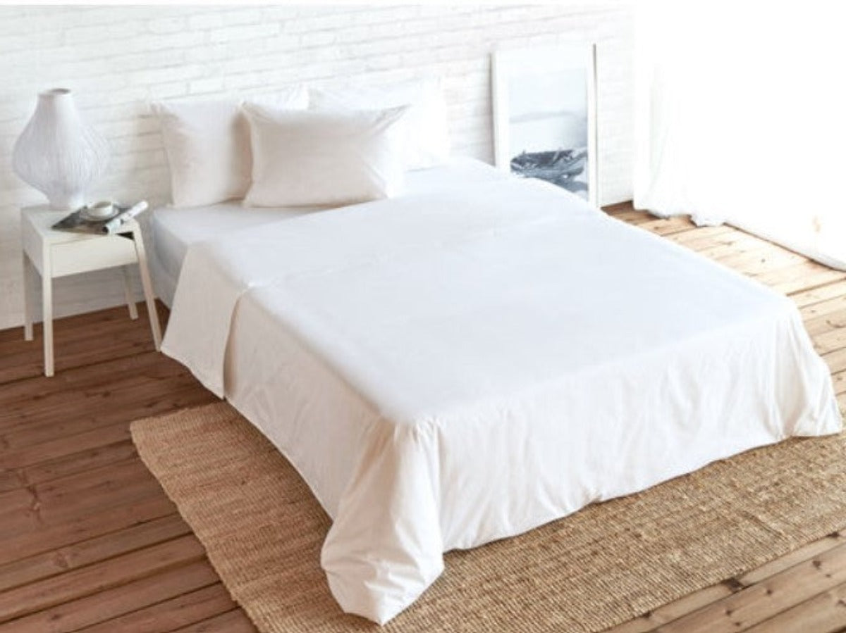 Linge de lit percale uni