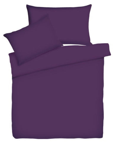 Satin-Bettwäsche Set Uni