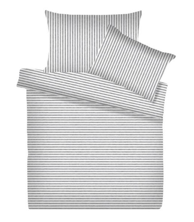 Linge de lit jersey mélangé uni