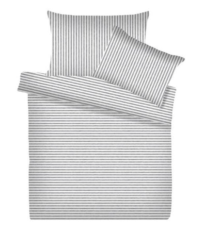 Linge de lit jersey mélangé uni