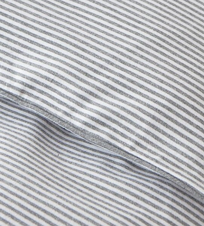 Linge de lit jersey mélangé uni