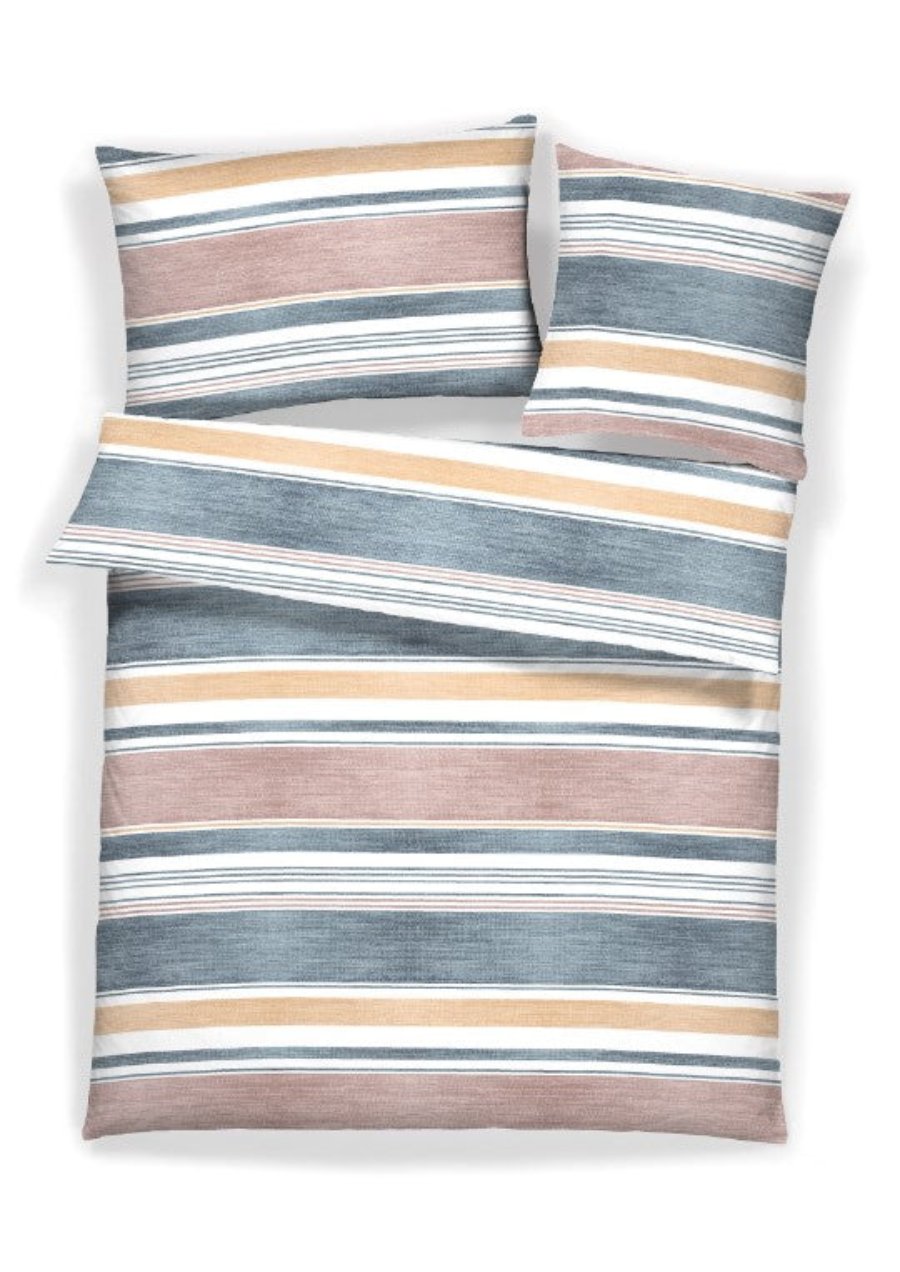 Renforcé Seersucker bed linen Ricarda