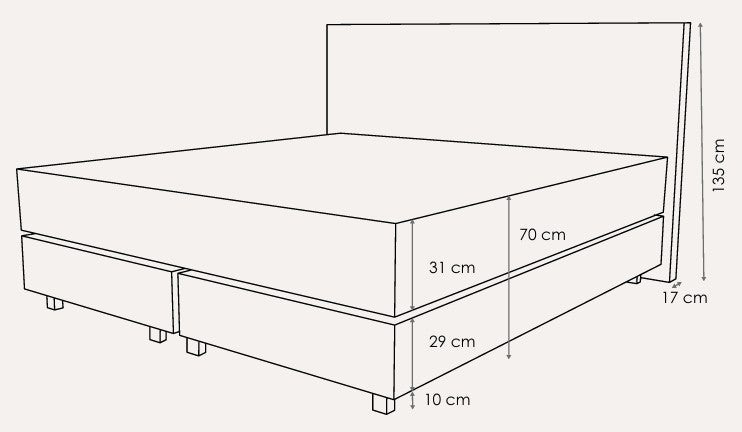 Boxspringbett Ramona
