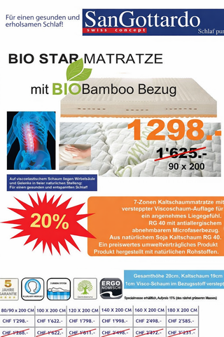 Bio Star Matratze San Gottardo
