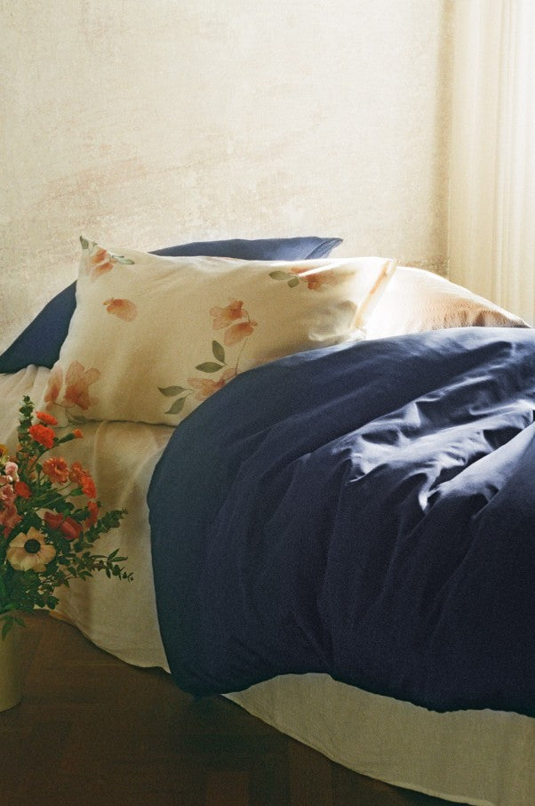Linge de lit en satin bio Braga