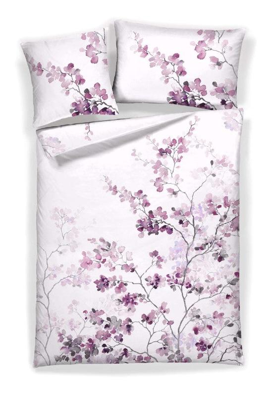 Linge de lit en satin Cerise Sakura
