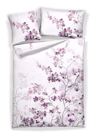 Linge de lit en satin Cerise Sakura