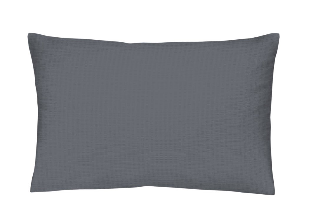 Satin Seersucker Bed Linen Uni