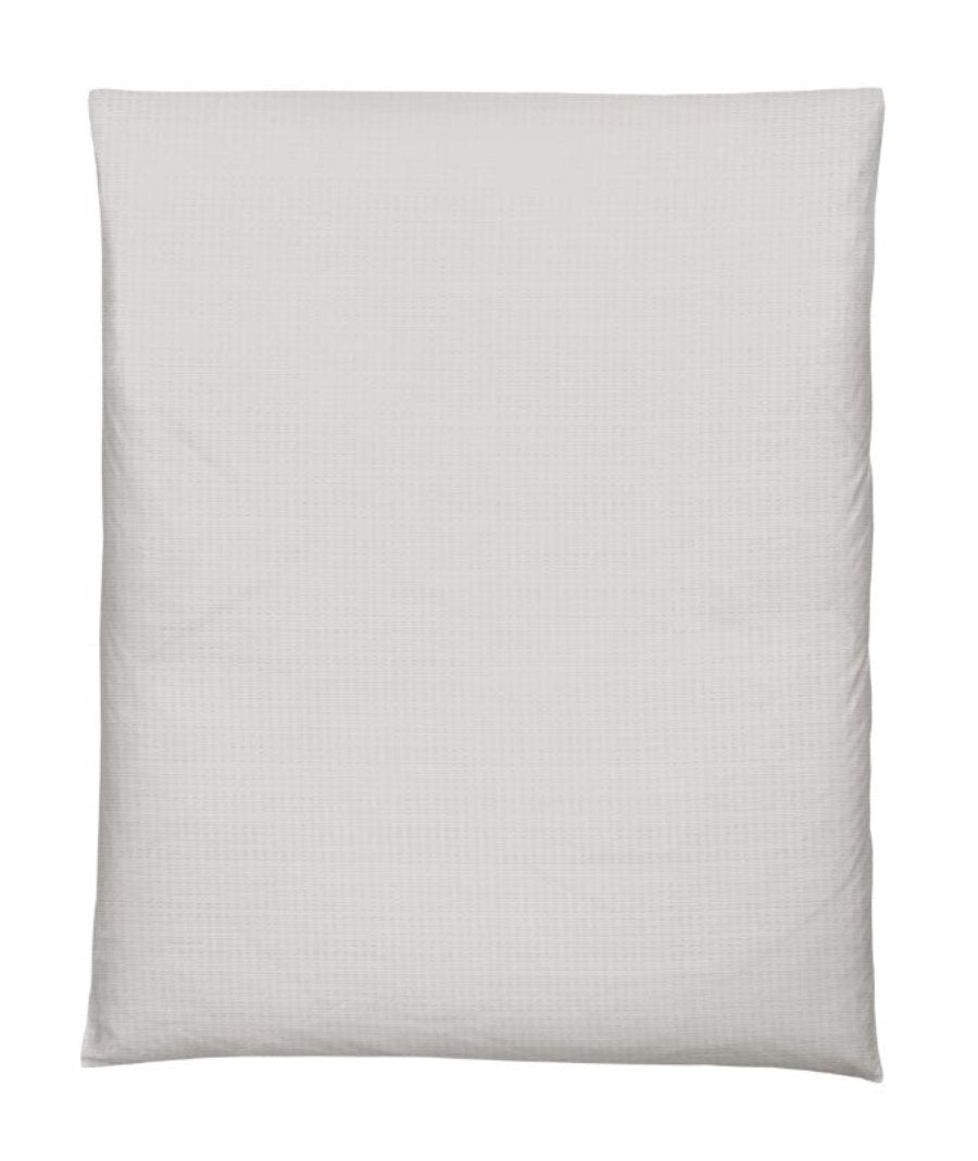 Satin Seersucker Bed Linen Uni