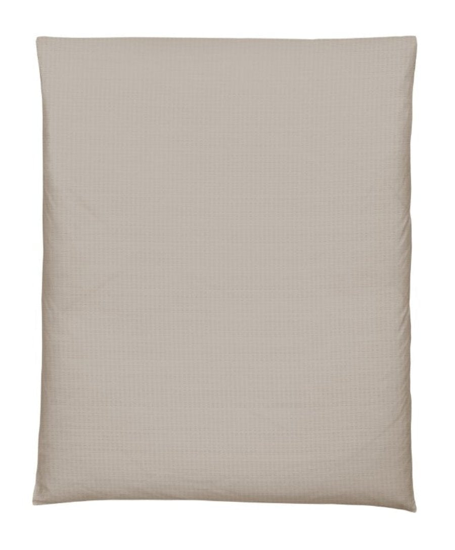 Satin Seersucker Bed Linen Uni