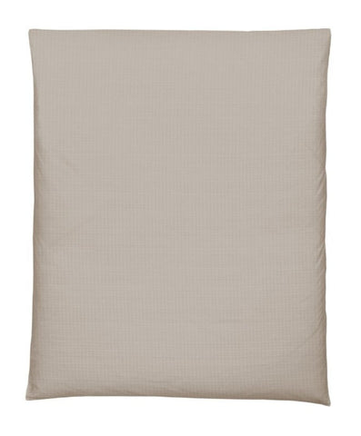 Satin Seersucker Bed Linen Uni