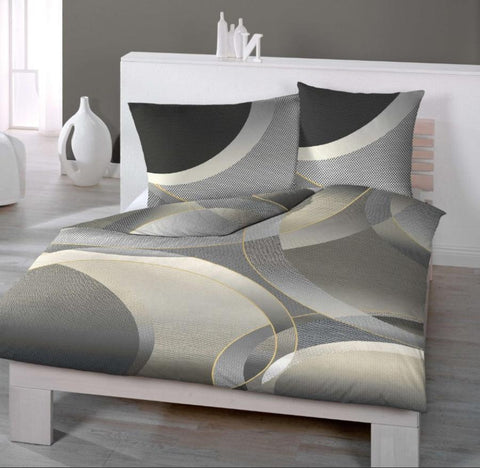 Linge de lit en satin Jaspe