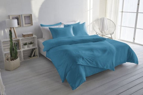 Linge de lit uni en satin