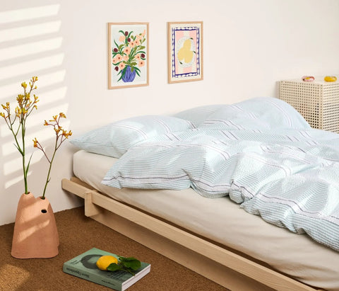 Seersucker Bettwäsche Emil