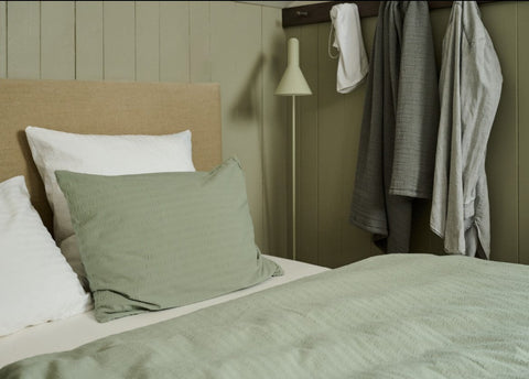 Linge de lit seersucker bio Kemeri