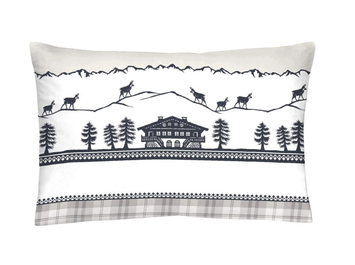 Linge de lit en satin suisse