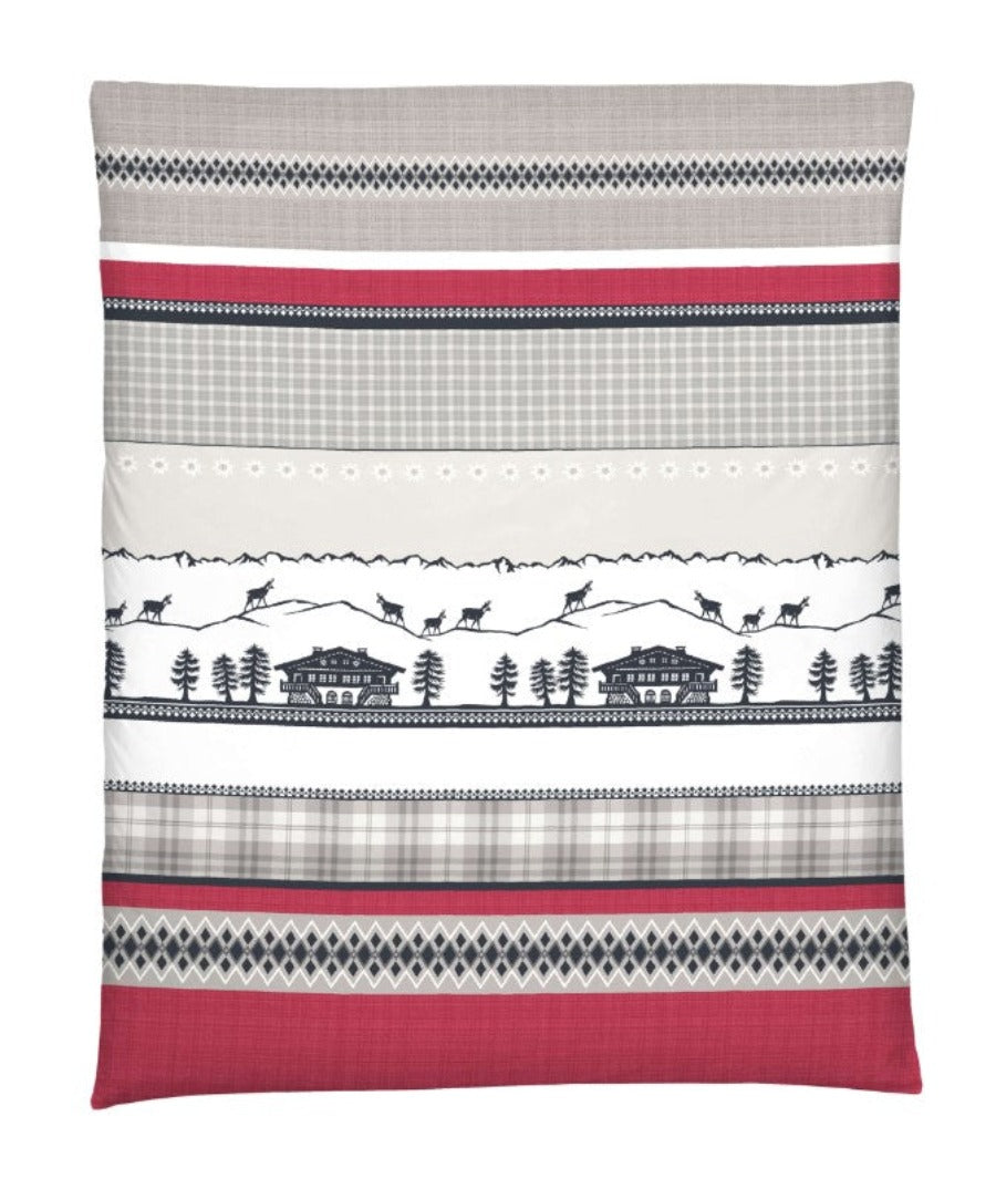 Linge de lit en satin suisse