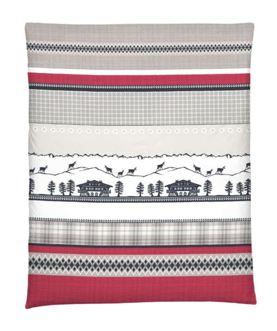 Linge de lit en satin suisse
