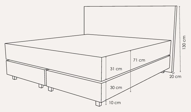 Boxspringbett Marius