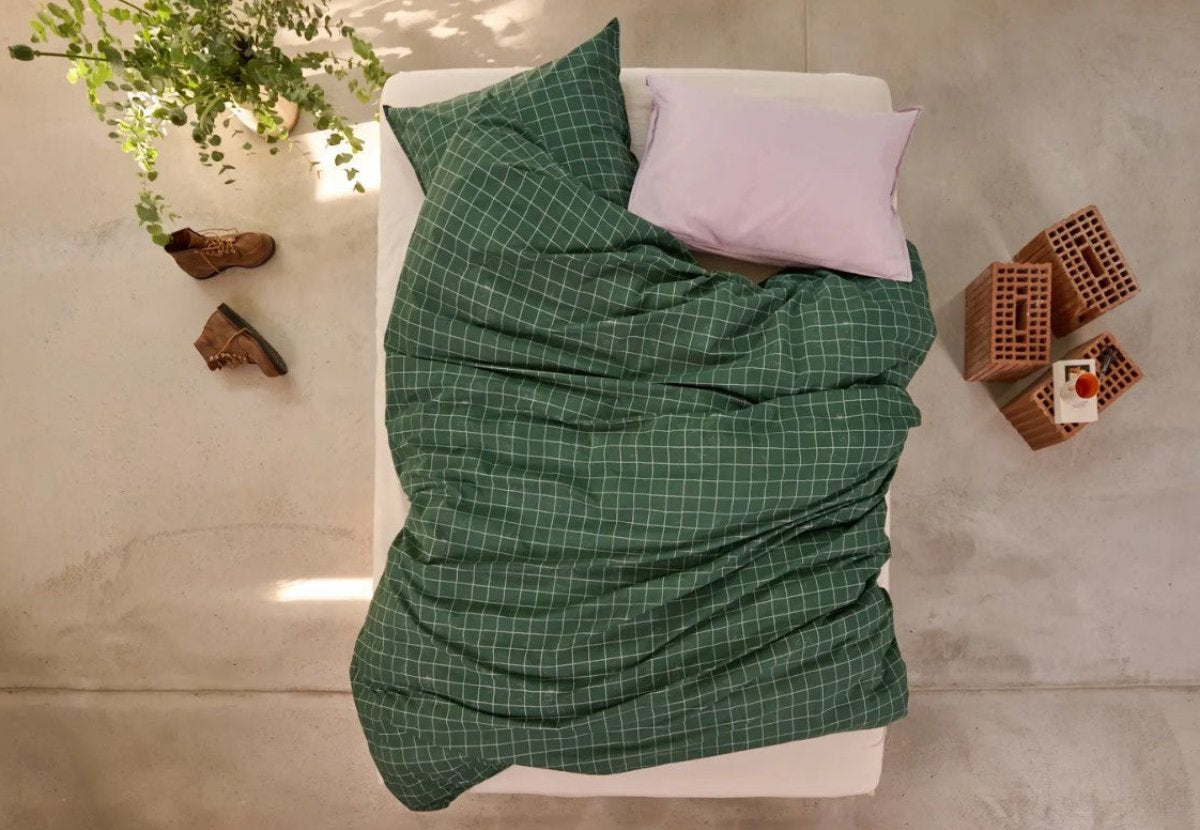 Linge de lit en coton bio Vito