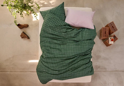 Linge de lit en coton bio Vito