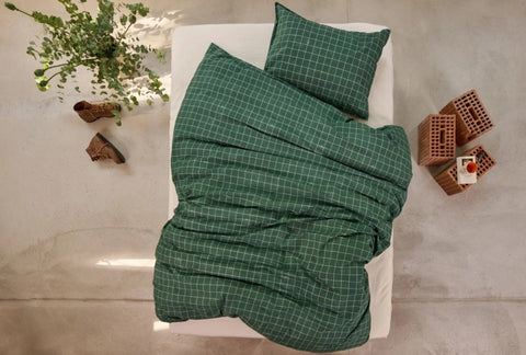 Linge de lit en coton bio Vito