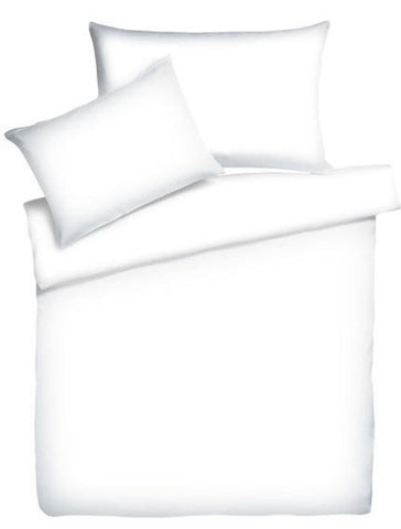 Linge de lit uni en satin