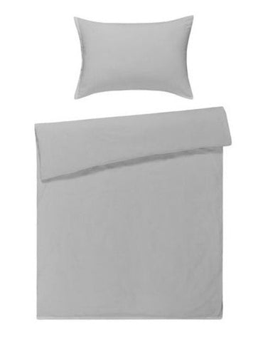 Seersucker Bedding Set White Uni