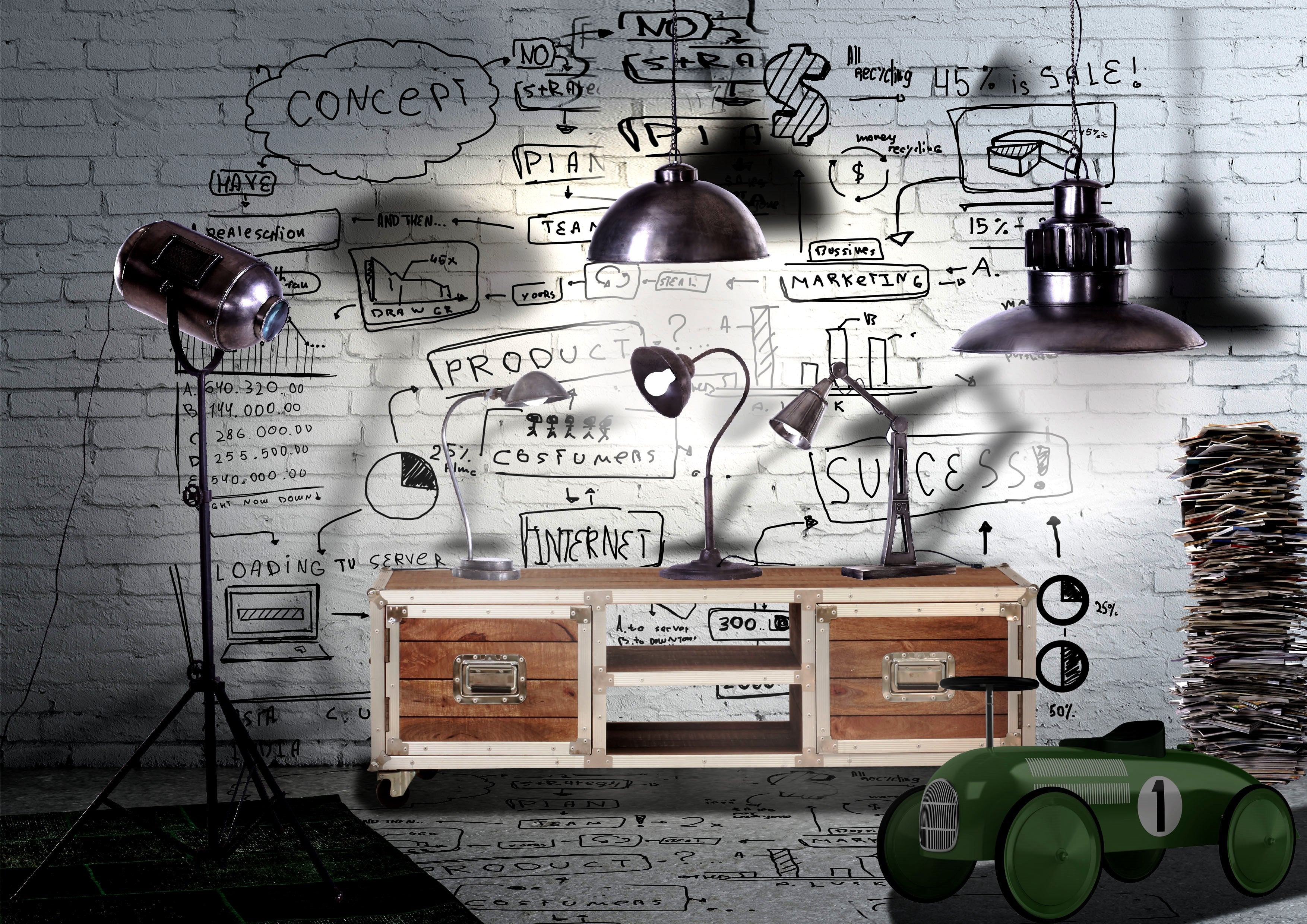 Tischlampe Santa Rosa