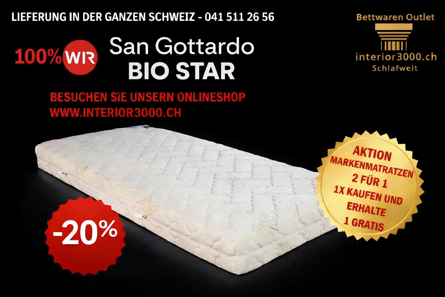 Bio Star Matratze San Gottardo