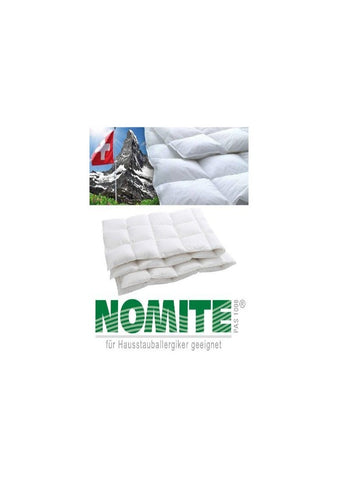 Parure de couette en duvet suisse avec oreiller