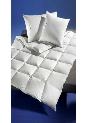 Parure de couette en duvet suisse avec oreiller